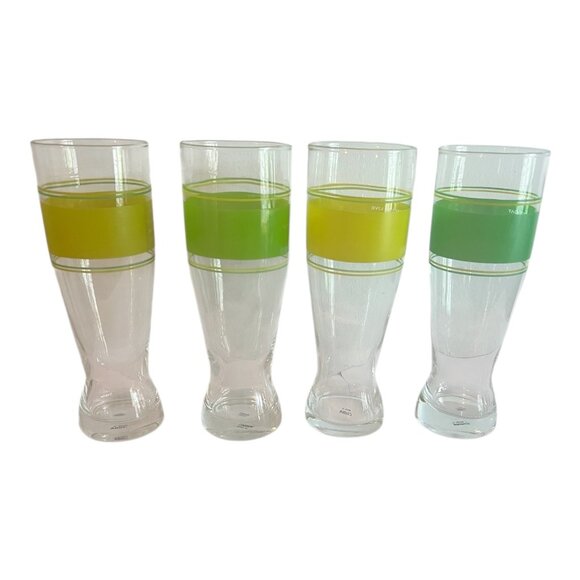 Vintage Irish Blessings Pilsner Beer Glass Set Of 4, 9" Tall With Quotes - Picture 8 of 10